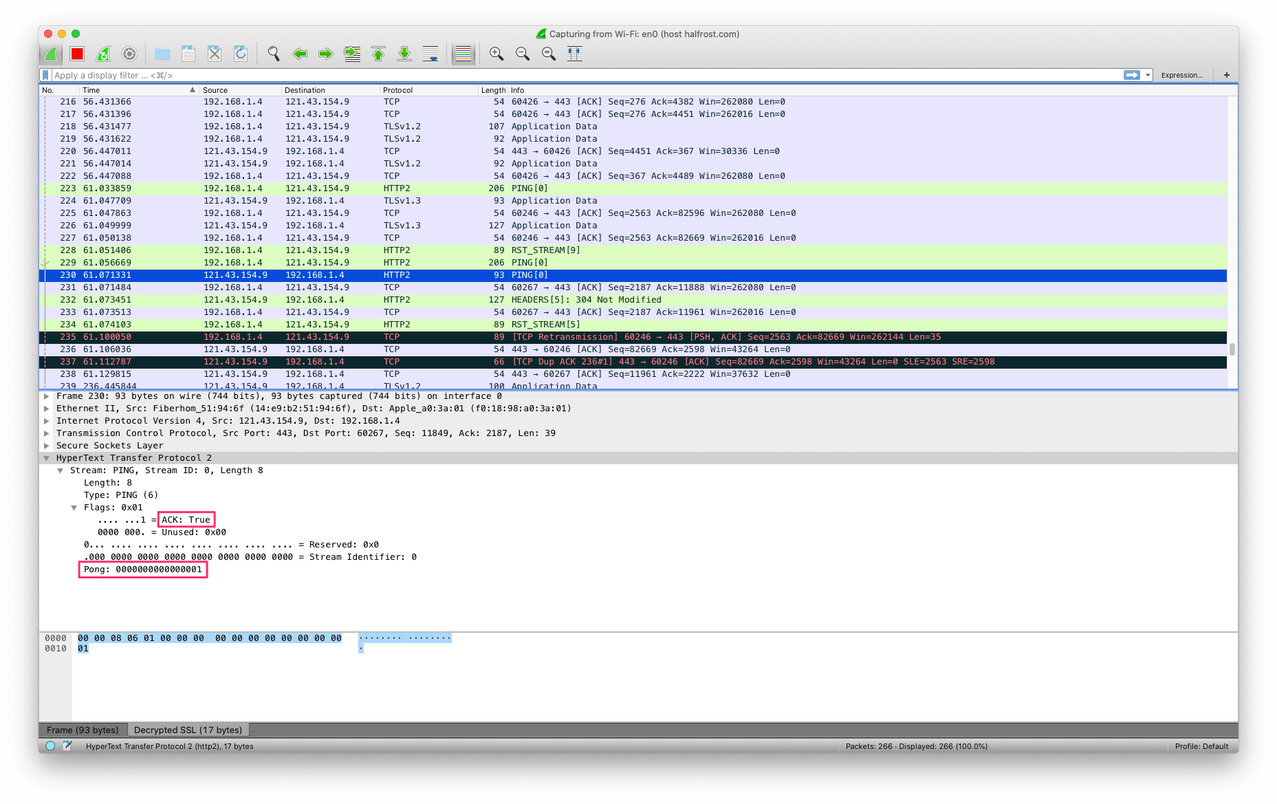 HTTP/2 中的帧定义